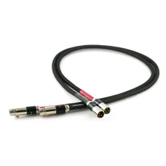 Tellurium Q BLACK DIAMOND XLR CABLE 1m