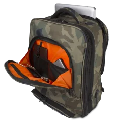 UDG Ultimate Backpack Slim Black Camo, Orange inside