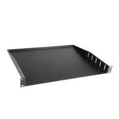 Adam Hall RACK TRAY 01 – 19″ racková polica 1U, hĺbka 375 mm
