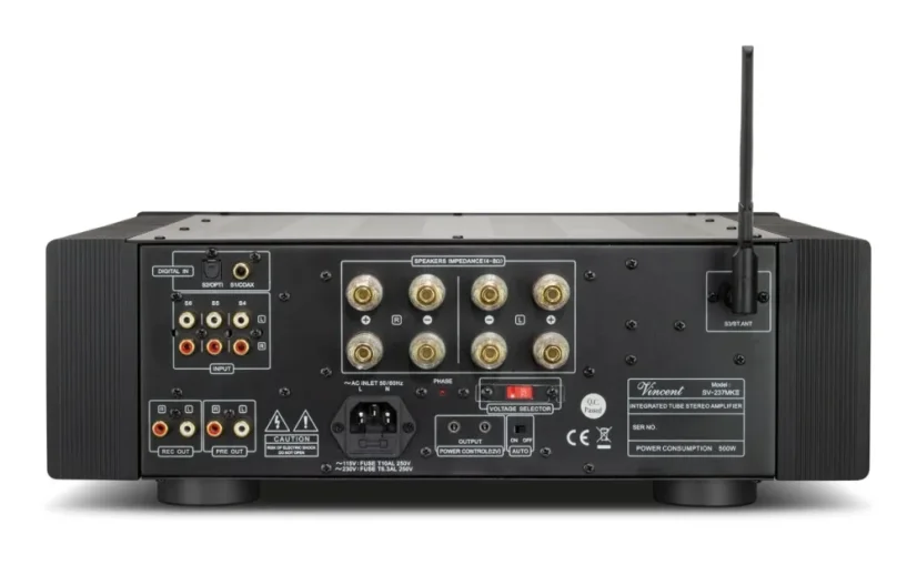 Vincent SV-237MKII – hybridný integrovaný zosilňovač Class A s DAC a Bluetooth čierny