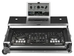 UDG Ultimate Flight Case Multi Format XXL Silver Plus (Laptop Shelf, Trolley + Wheels)