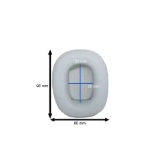 Veles-X AirPods Max Earpads Silver Gray