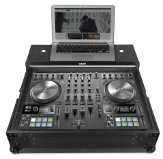 UDG Ultimate Flight Case NI Kontrol S4 MK3 Black Plus (Laptop shelf)