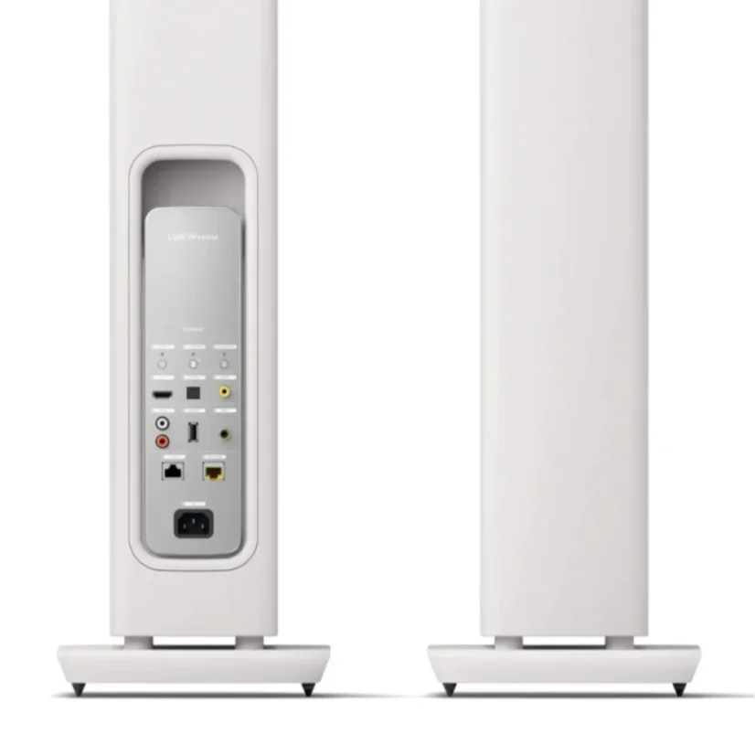 KEF LS60 Wireless Mineral White