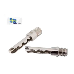 SUPRA  COMBICON BANANA PIN M6 RHODIUM