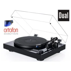 Dual CS 618Q + Ortofon 2M BLUE Piano black