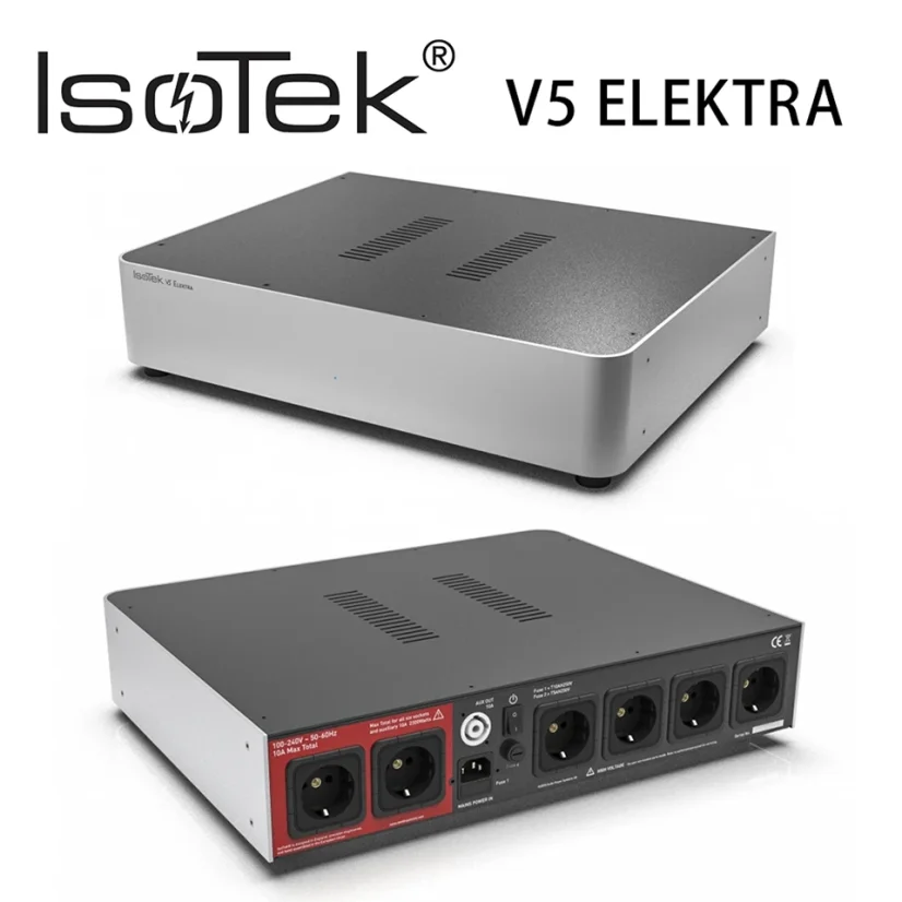 IsoTek V5 Elektra  Čierna