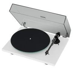 ProJect T1 EVO PHONO + OM10 Satin White