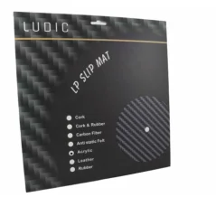 LUDIC Acrylic LP Slip Mat Biela