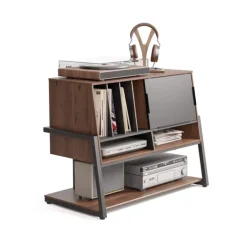 Fitueyes Eiffel RS10 Record Player Stand Walnut