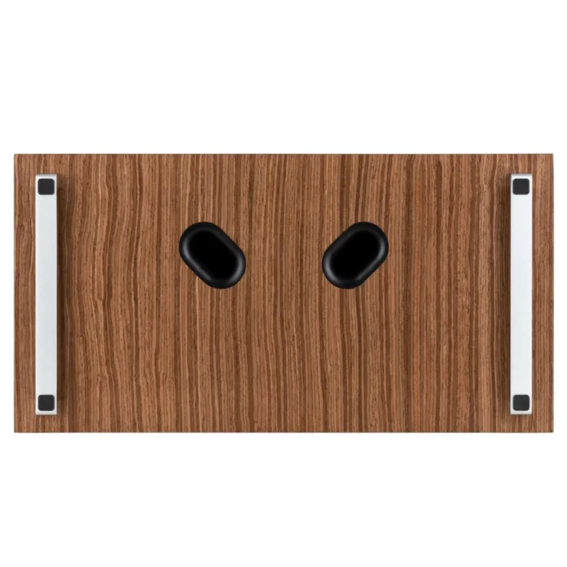 Ruark Audio R410 Fused walnut veneer cabinet and grille