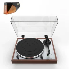 Thorens TD 402 DD + Ortofon 2M BRONZE Piano walnut