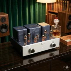 Cayin MT-12N (The Boutique Edit / Silver) Psvane EL84, ECC802S Gold JJ Electronic, NOS 6N1P-EV VOSKHOD
