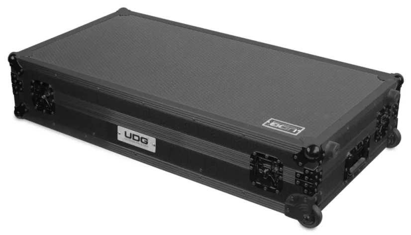 UDG Ultimate Flight Case Set Multi Format Turntable Battle & 10”/12” Mixer Black Plus