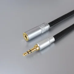 Dynavox 3,5 mm jack predlžovací kábel samec – samica 5 m