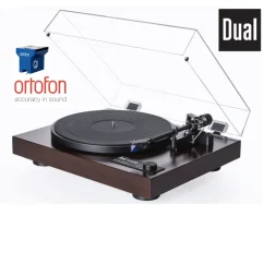 Dual CS 618Q + Ortofon QIUNTET BLUE Walnut 