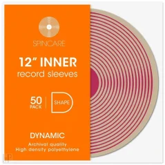 SPINCARE DYNAMIC 12 Inch Premium Inner Record Sleeves