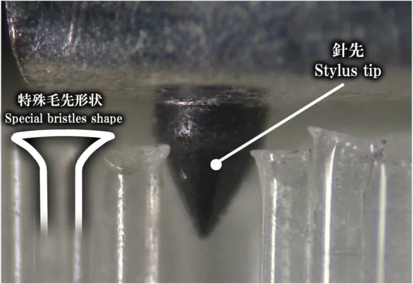 Nagaoka SBR-01 – antistatická kefka na čistenie hrotu prenosky