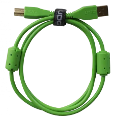 UDG Ultimate Audio Cable USB 2.0 A-B Green Straight 1m