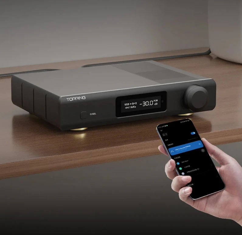 Topping D90 III Discrete Strieborná