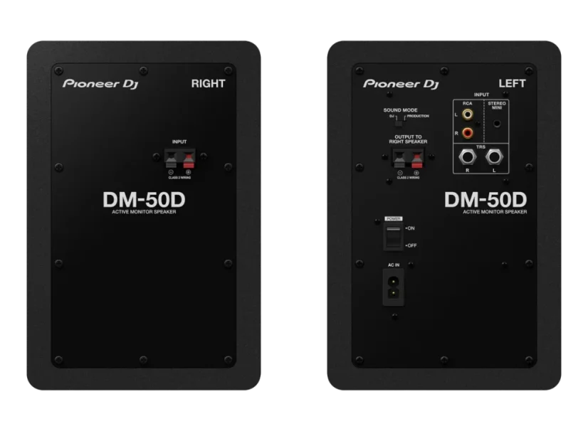 Pioneer DJ DM-50D Black