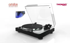 Thorens TD 402 DD + Ortofon 2M BLUE Piano black