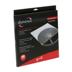Dynavox Antistatické vnútorné obaly na LP platne – 50 ks, archívna kvalita