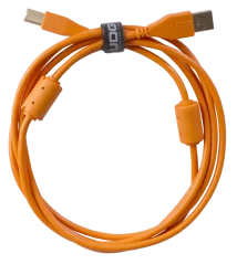 UDG Ultimate Audio Cable USB 2.0 A-B Orange Straight 1m