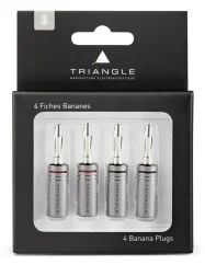 Triangle BP400 konektor banánik (set 4 kusy)