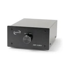 Dynavox AMP-S MKII prepínač zosilňovačov a reproduktorov Čierny