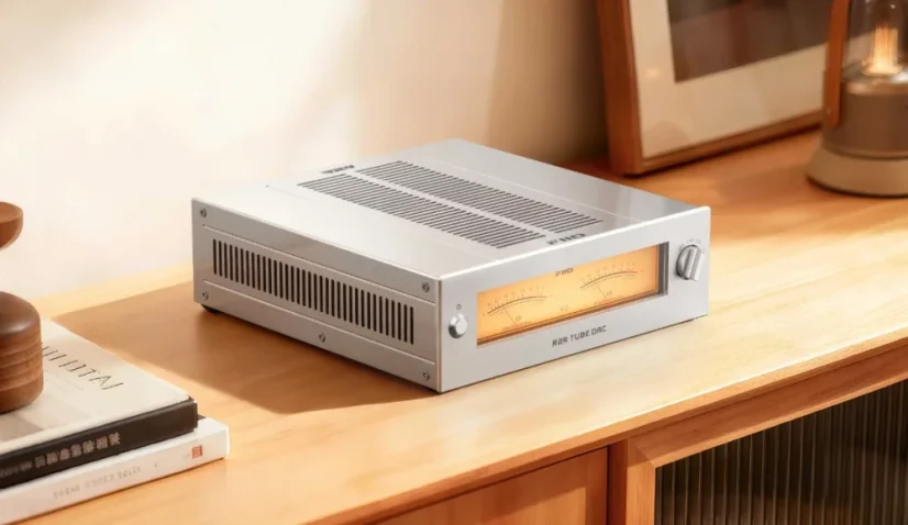 FiiO WARMER R2R Tube DAC Strieborná