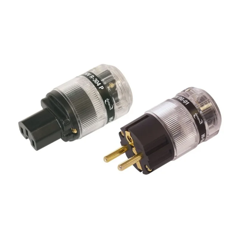 Dynavox RG-01 + R304P Socket Schuko Clear Gold