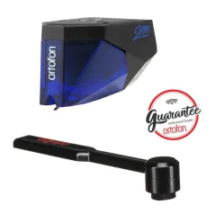 Ortofon 2M BLUE + Ortofon Carbon Stylus brush