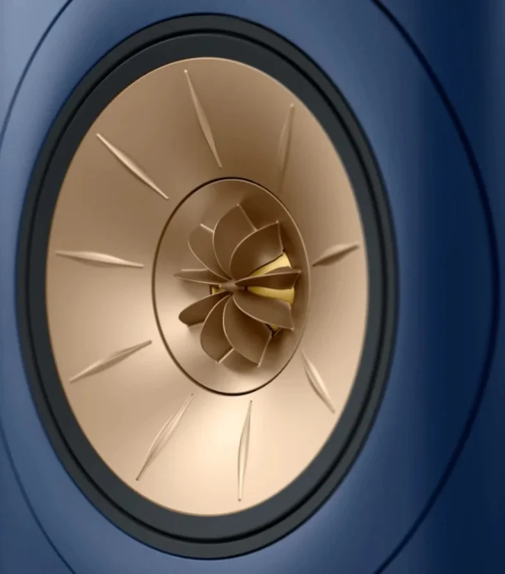 KEF LS60 Wireless Titanium Royal Blue