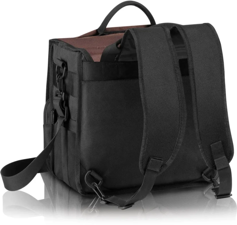 ZOMO Technics BackBag Wine Red/White