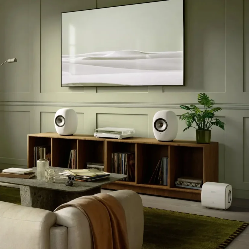 KEF LS LUXE Mineral White