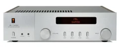 JBL SA550 - integrovaný vintage zosilňovač s DAC, 2 x 90 W strieborný + drevené bočnice