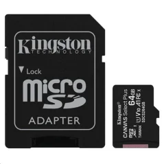 Kingston microSDXC karta Kingston Canvas Select Plus Class 10 64GB