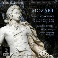 VINYL MOZART, WOLFGANG AMADEUS CONCERTOS NO.21 & 24 2LP 45 RPM