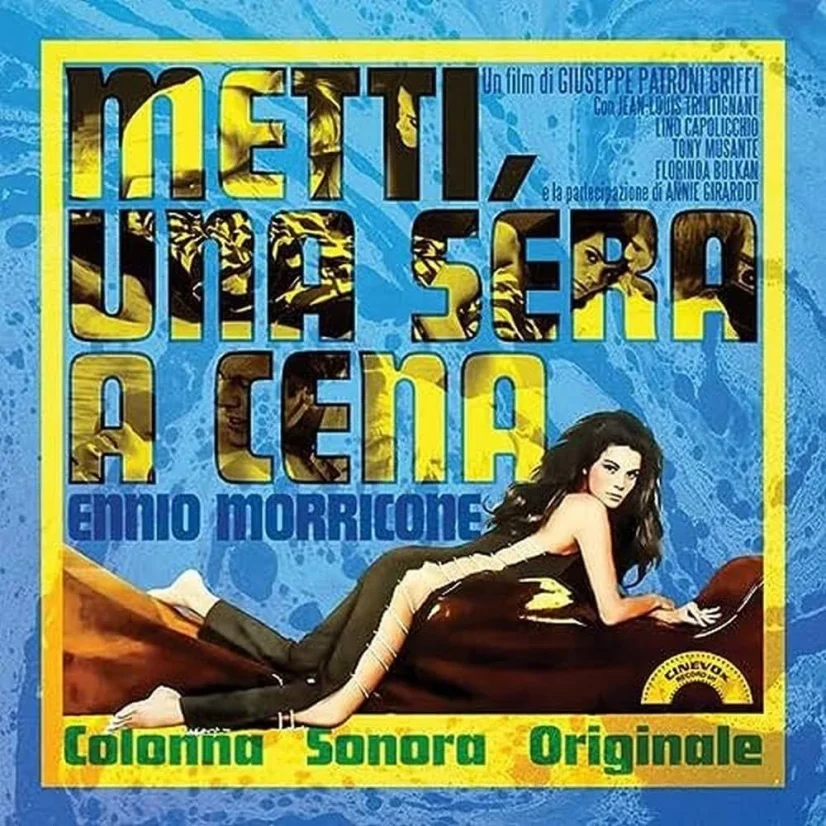 VINYL ENNIO MORRICONE  - METTI, UNA SERA A CENA Yellow Vinyl LP