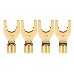 Audioquest SureGrip -Spade G - P-10M Gold Spade set 4 ks