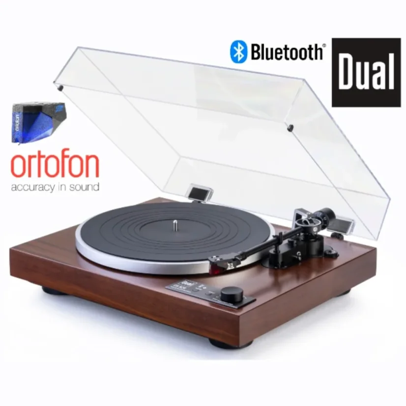 Dual CS 529 Walnut + Ortofon 2M BLUE