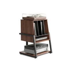 Fitueyes Eiffel RS Record Player Stand Walnut