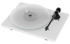 ProJect T1 EVO PHONO + OM10 Satin White