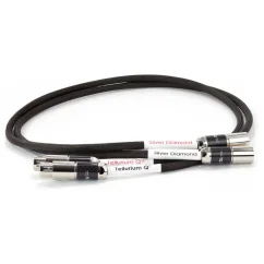 Tellurium Q SILVER DIAMOND XLR CABLE 1m