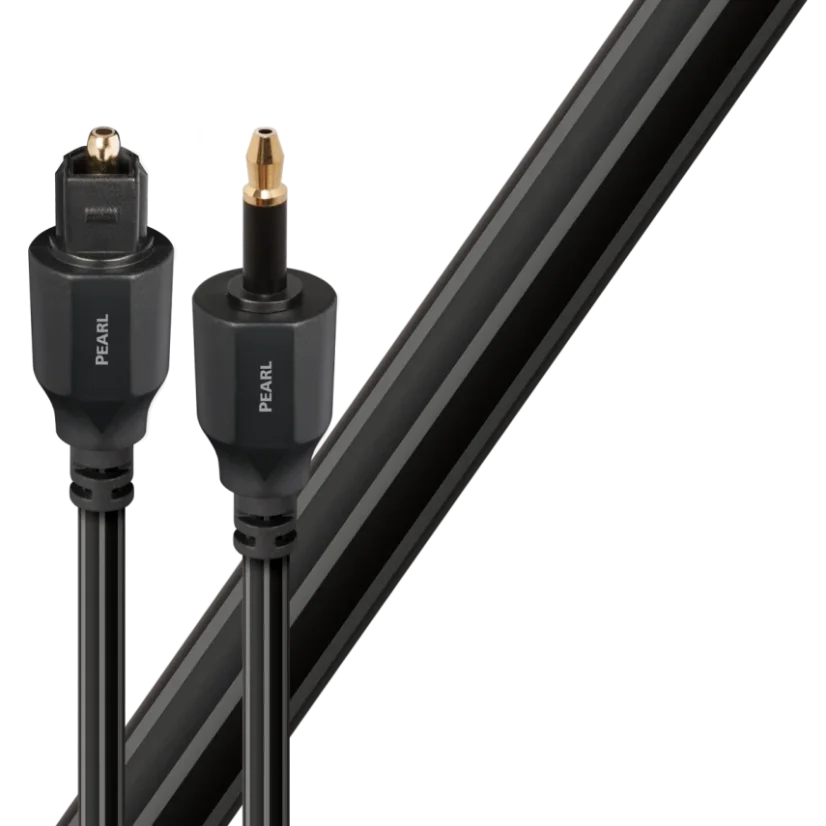 Audioquest Pearl Optilink 3.5mm Mini - Full-size 0.75m Audioquest Pearl Optilink 3.5mm Mini - Full-size 0.75m