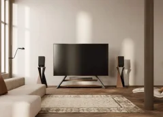 Fitueyes Eiffel SS Speaker Stand Walnut