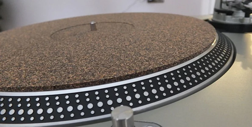 tonar Cork & Rubber mixture turntable mat