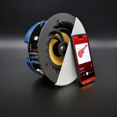 Lithe Audio 6,5 "Bluetooth zabudovateľný reproduktor + pasívne (pár) Bluetooth 5 Ceiling Speakers 6.5" Pair