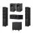 Jamo C607 MKII set 5.1 Čierna